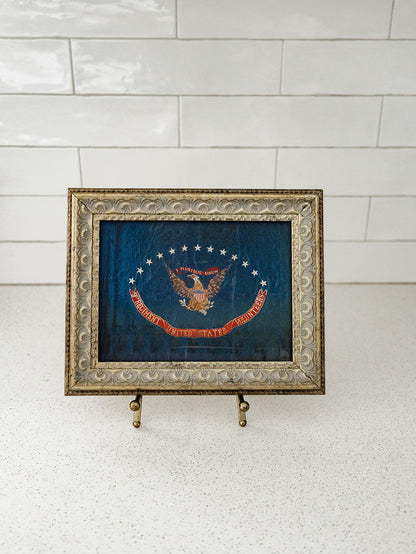 9th Regiment Flag Framed Art- 2 Sizes