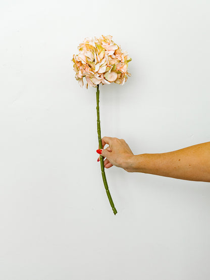 Hydrangea Spray 21” - Mauve & Green
