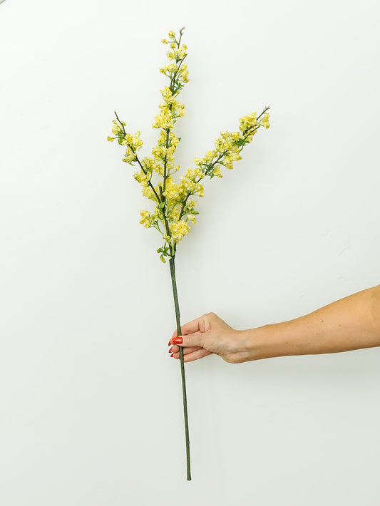 Yellow Wild Blossom Spray - 34”