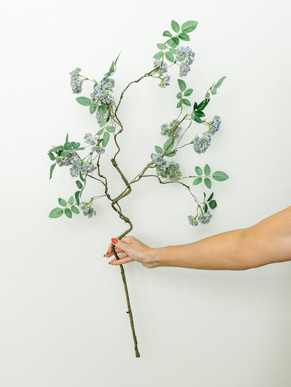 Purple Blossom Branch - 41"