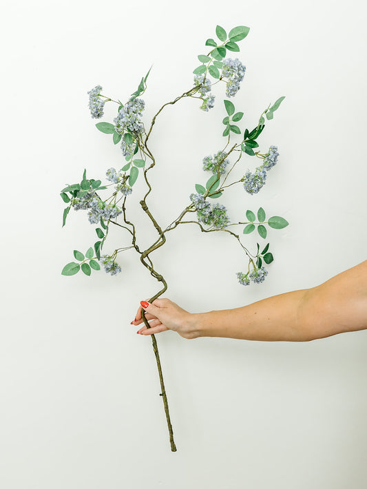 Purple Blossom Branch - 41"