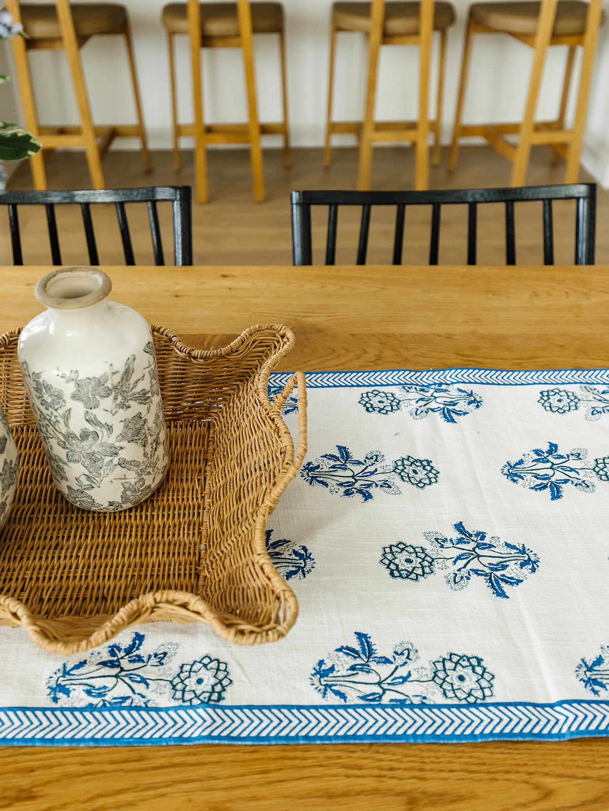 Blue Group Table Runner - 72"