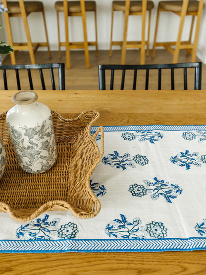 Blue Group Table Runner - 72"