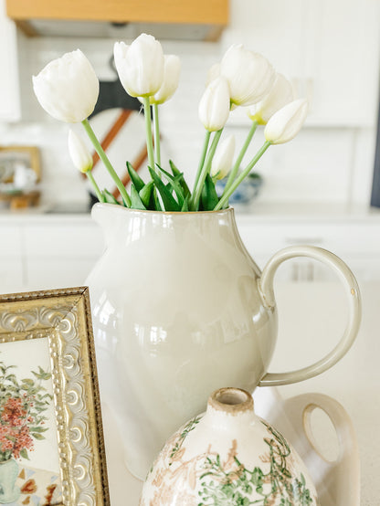 Quart Stoneware Pitcher (local pick up only on this item)