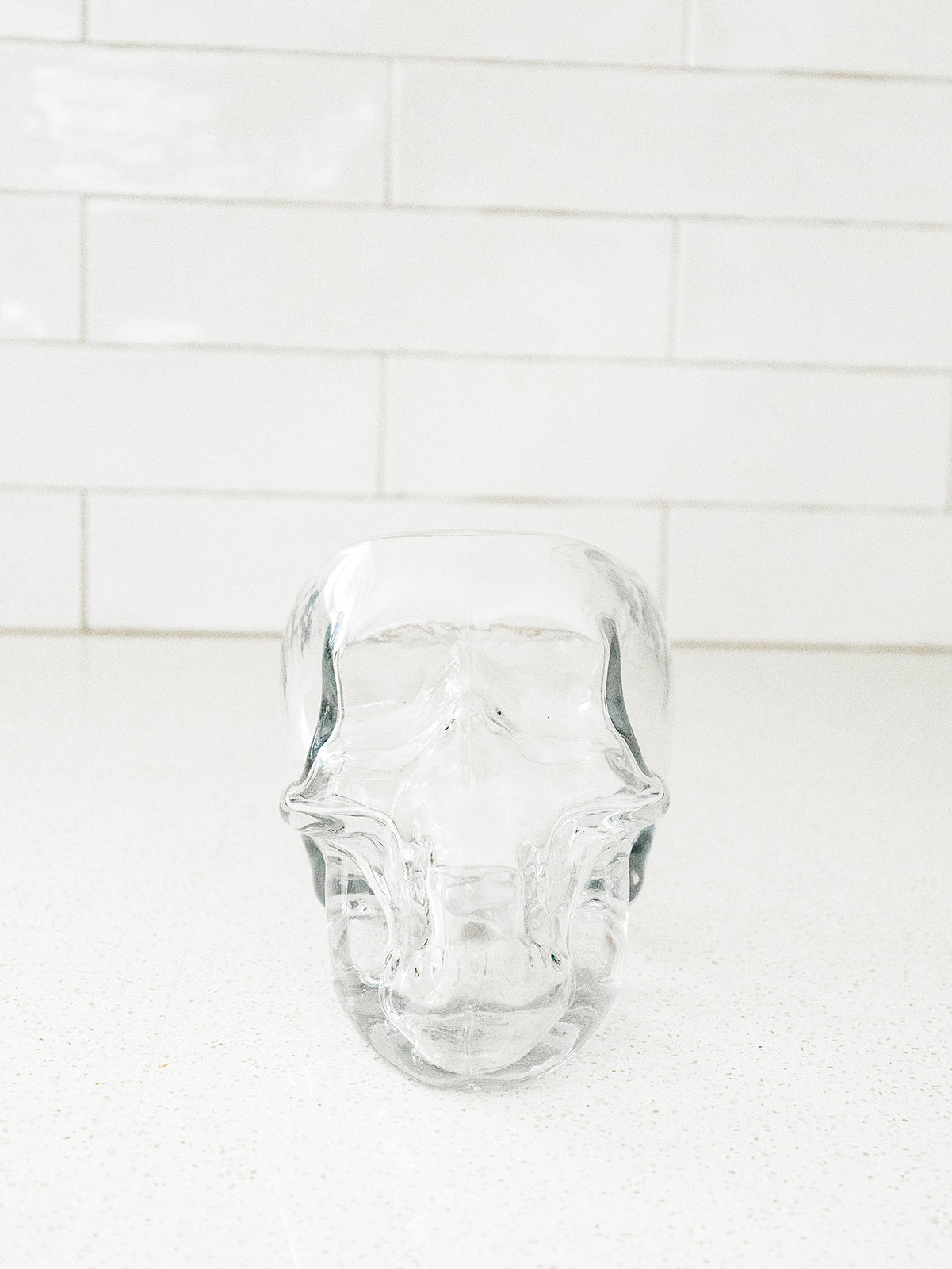Reaper Glass Skull
