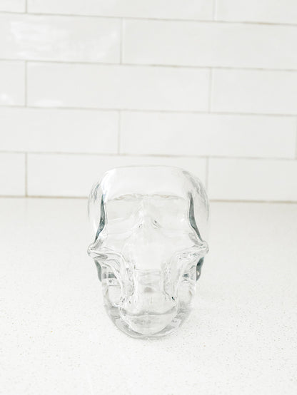Reaper Glass Skull