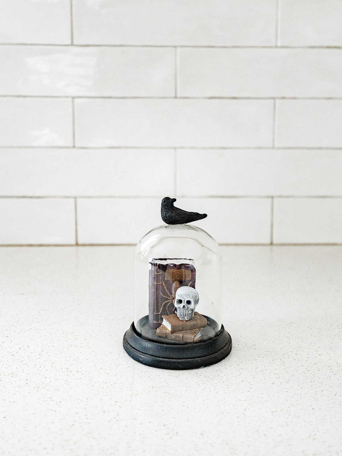 Crow LED Cloche