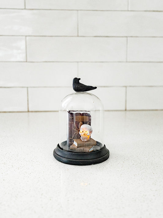 Crow LED Cloche