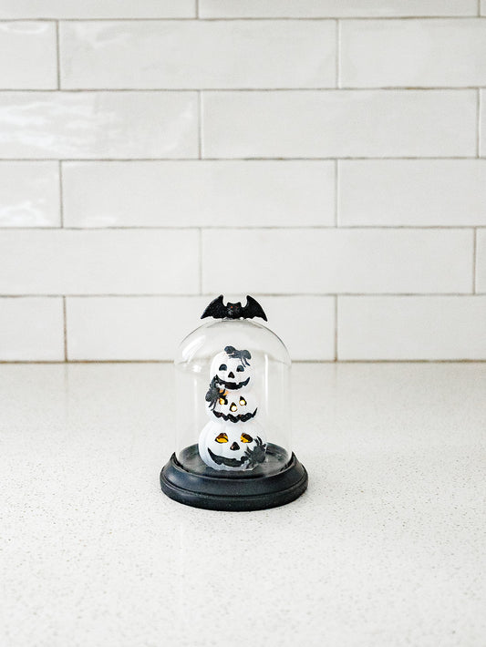 Pumpkin LED Cloche