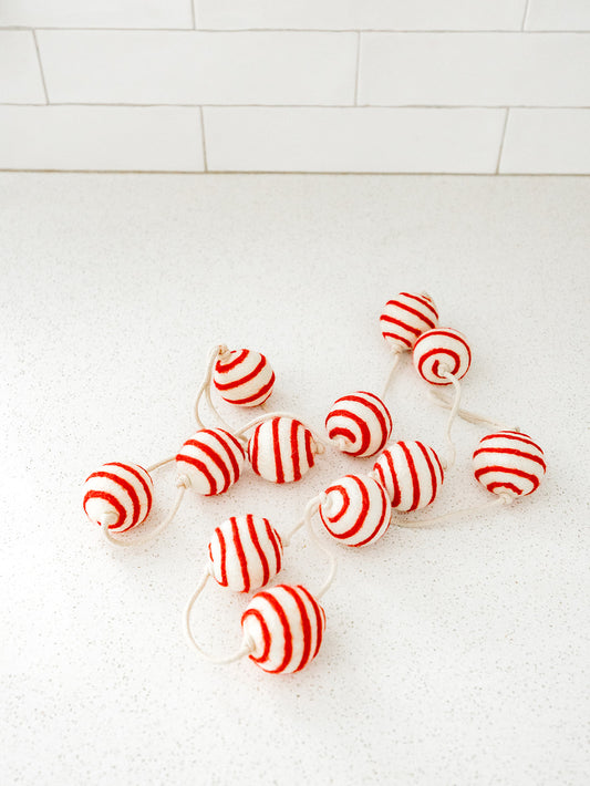 Peppermint Garland - 72"