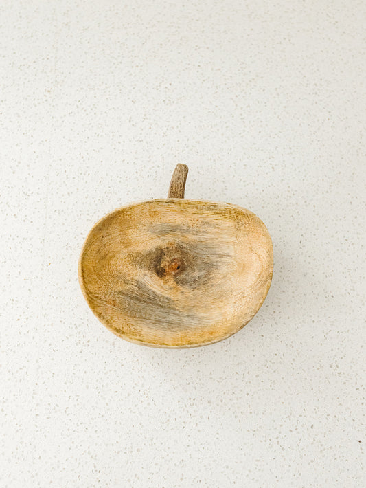 Carved Pumpkin Bowl
