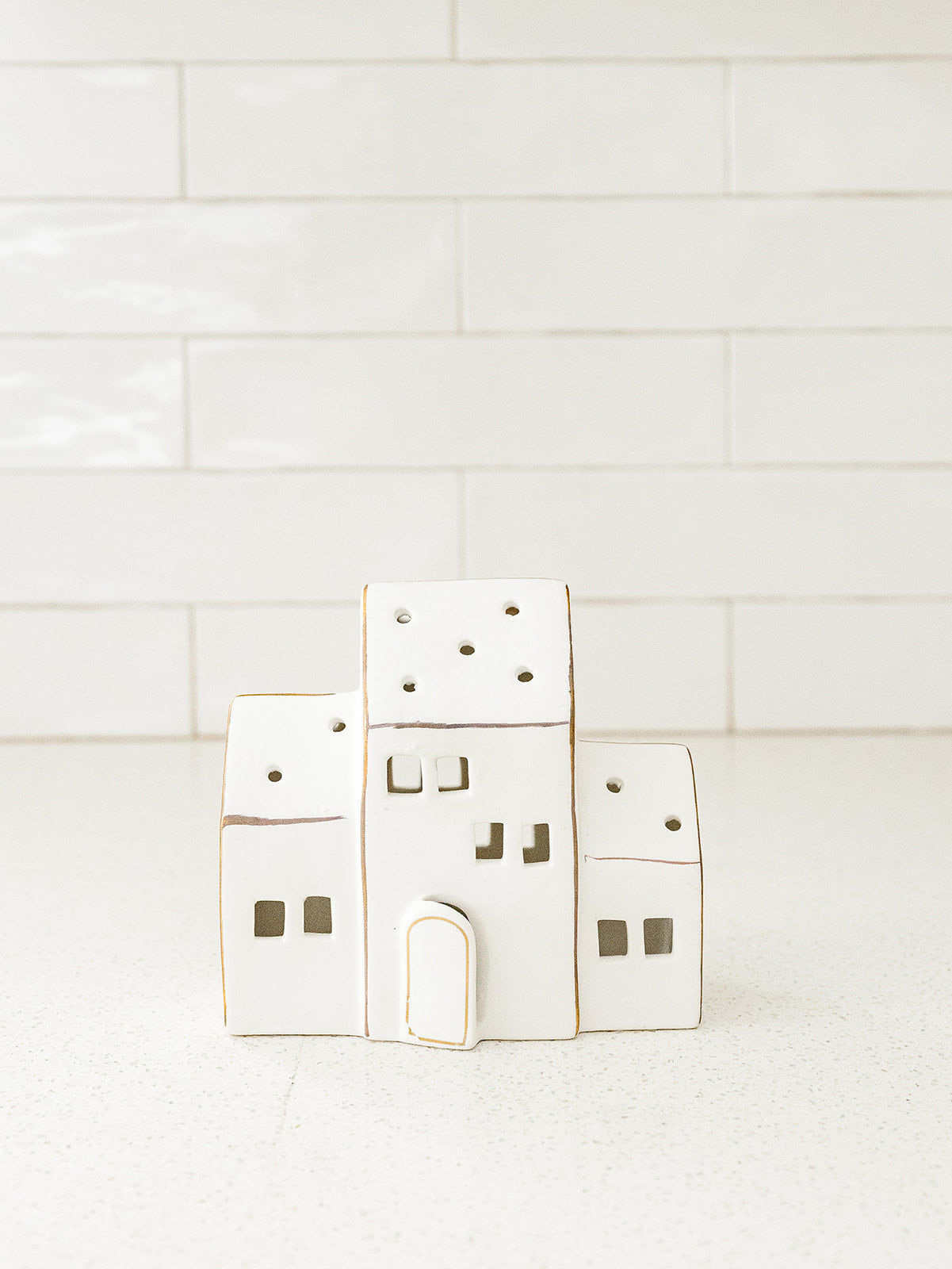 Zermatt LED Porcelain House - 3 Sizes