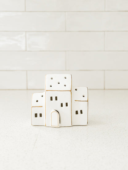 Zermatt LED Porcelain House - 3 Sizes