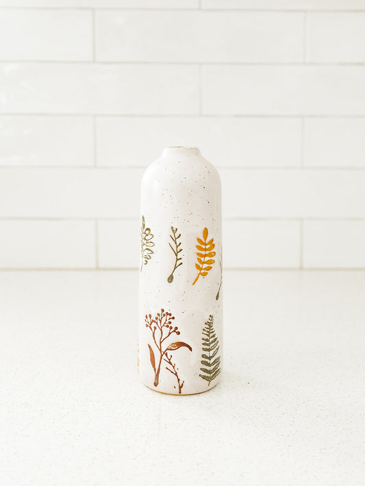 Fall Botanical Mini Vase