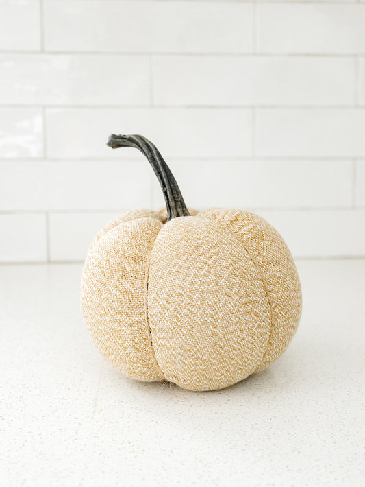 Cream & Tan Pumpkin