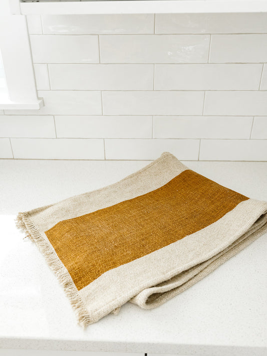 Stripe & Fringe Fall Runner