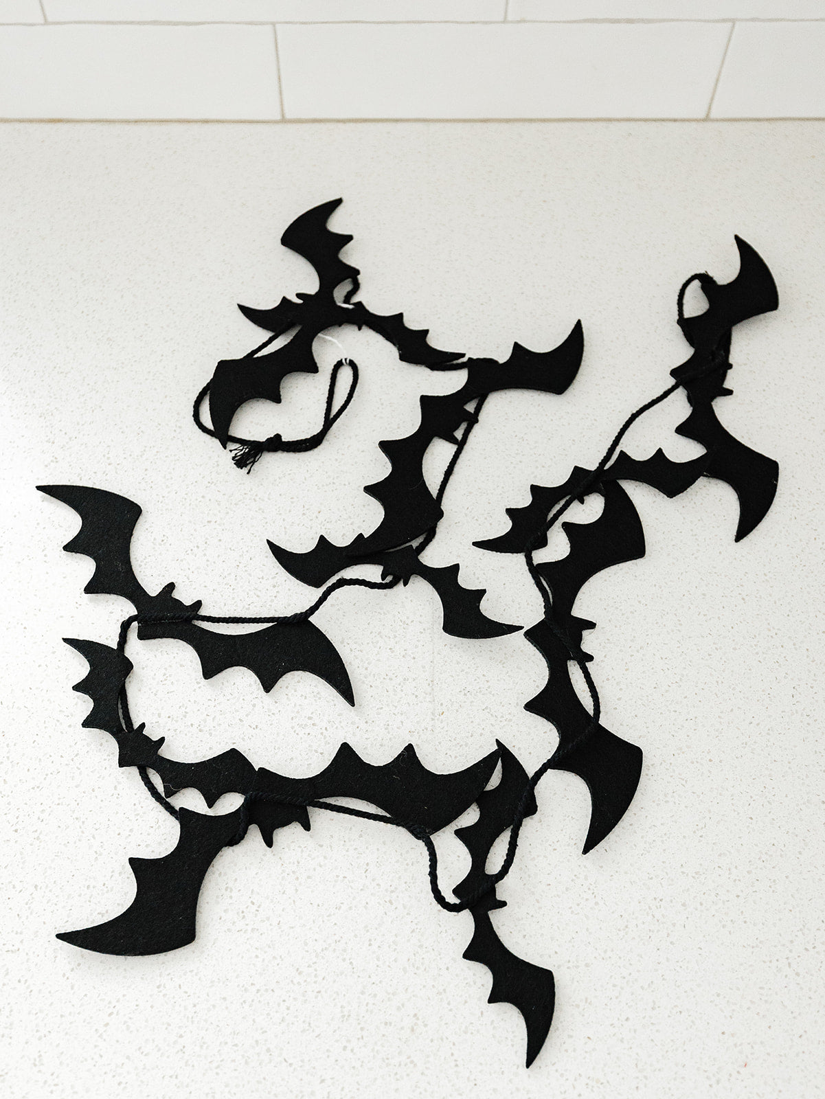 Felt Bat Garland - 71"