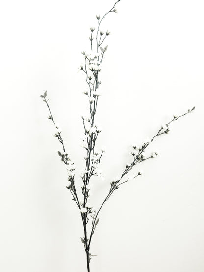 Halloween White Mini Blossom Spray