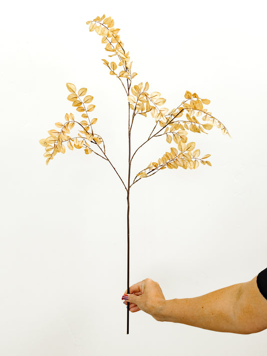 Brown Mini Leaf Spray - 35"