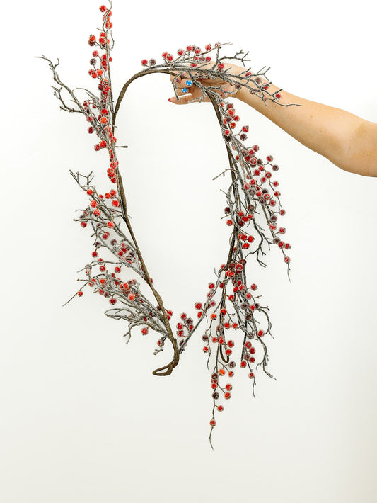 Red Berry Garland 5'