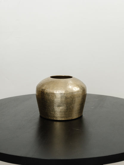 Textured Gold Vase