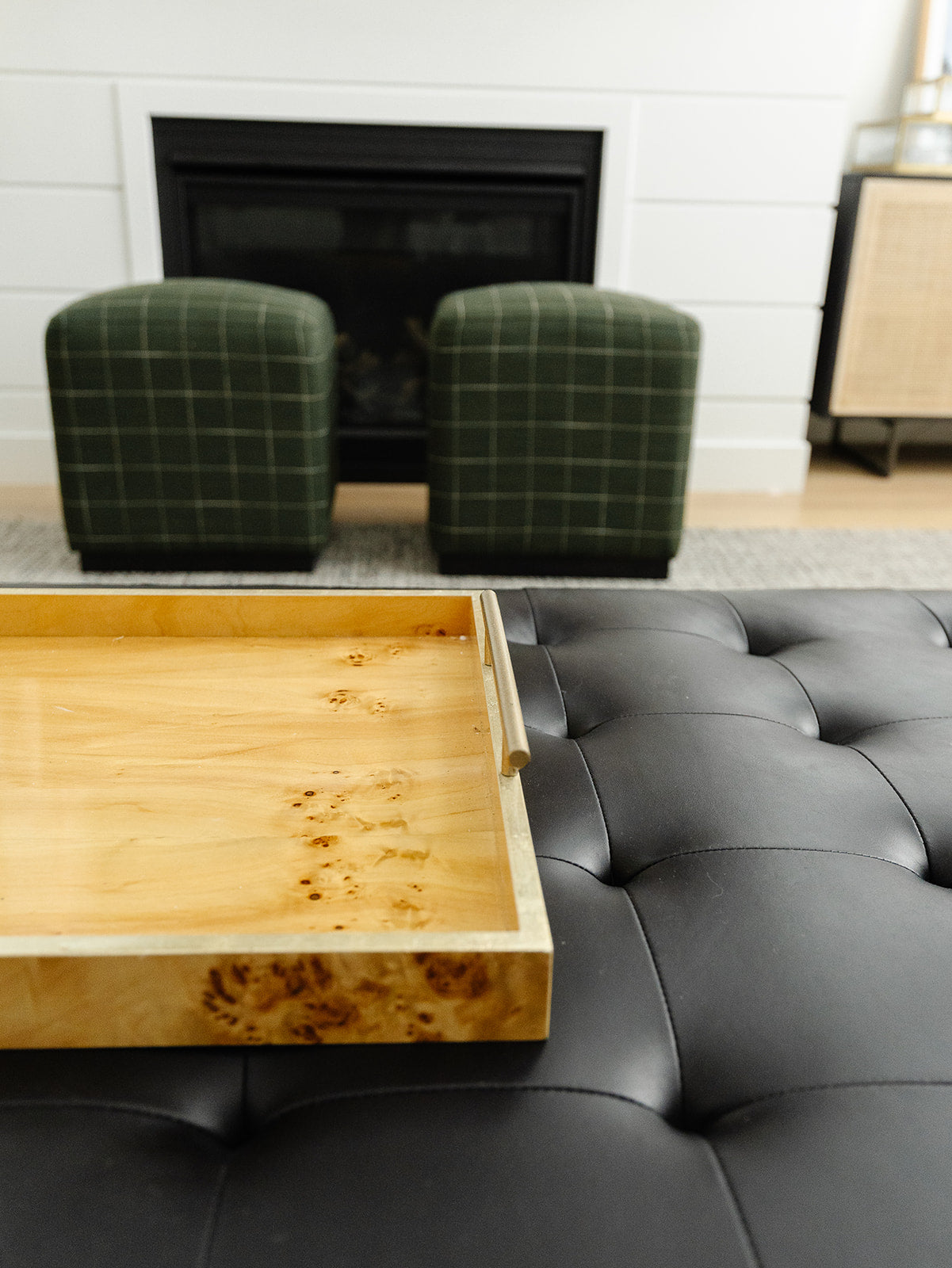 Burl Wood Design Tray