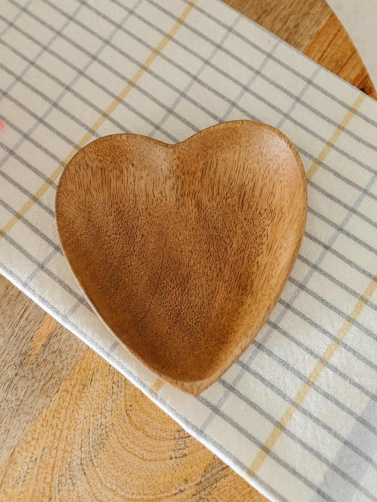 Wood Heart Dish