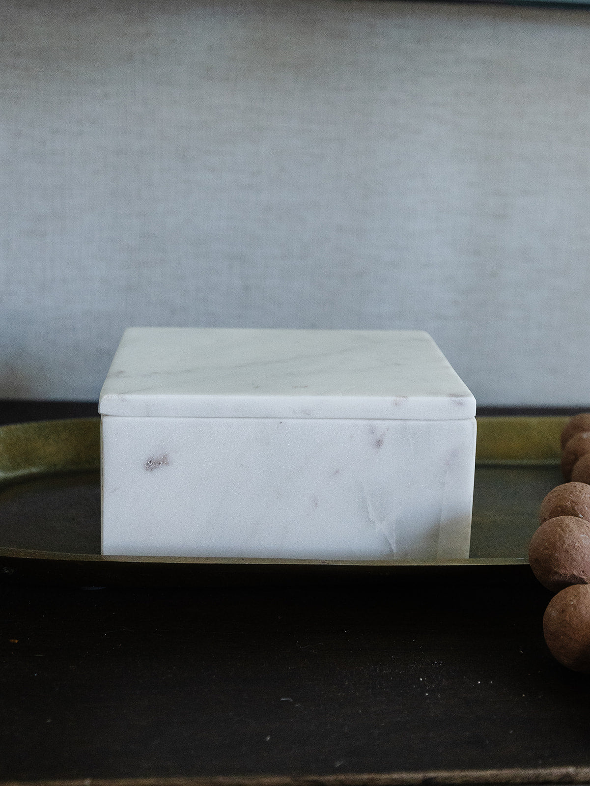 White Marble Box