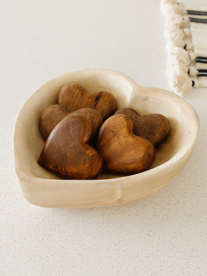 Wood Heart Bowl - 2 Sizes