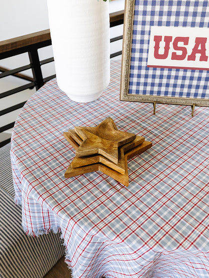 Plaid Table Scarf