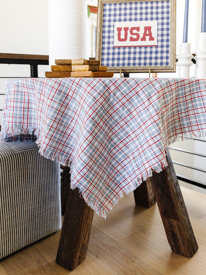 Plaid Table Scarf