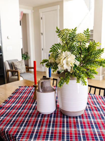 Taylor Plaid Table Scarf
