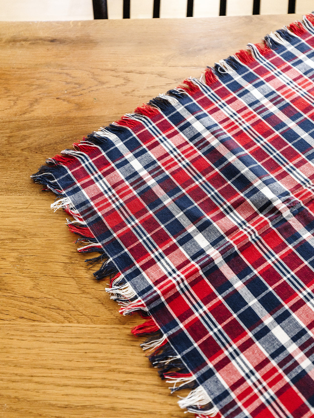 Taylor Plaid Table Scarf