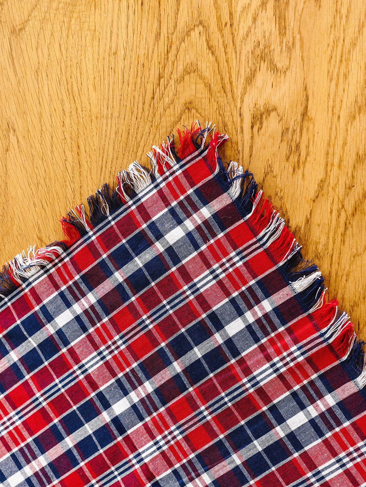 Taylor Plaid Table Scarf