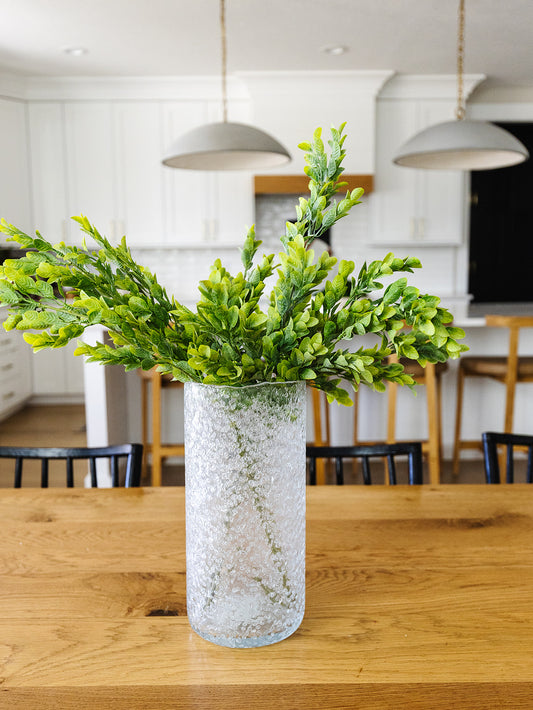 Seeded Glass Vase