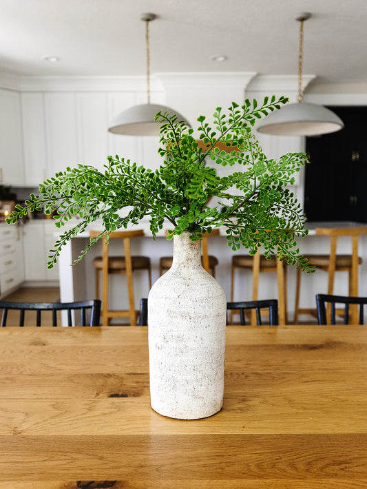Distressed White Vases - 2 Styles