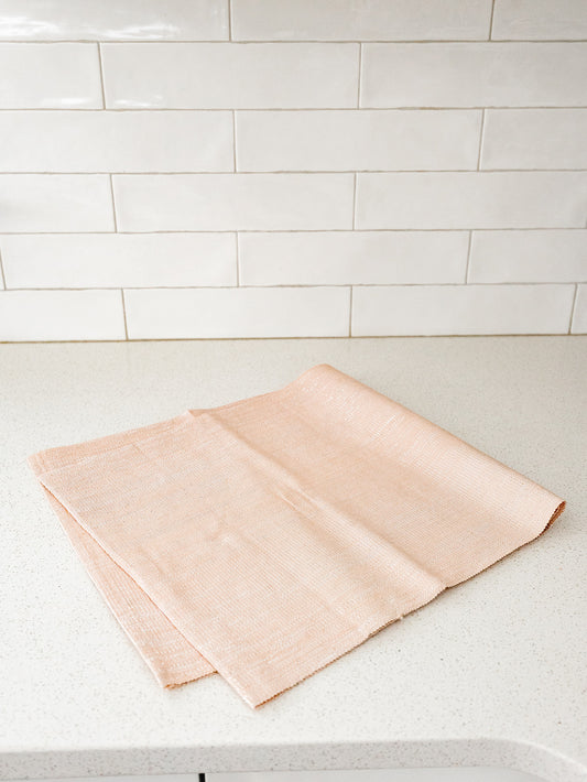 Blush Sparkle Table Runner - 72"