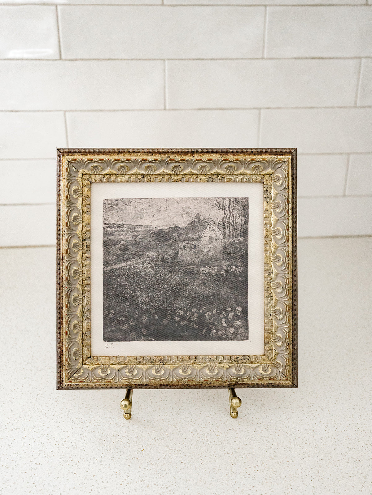 The Cottage Framed Art - 9"x9"