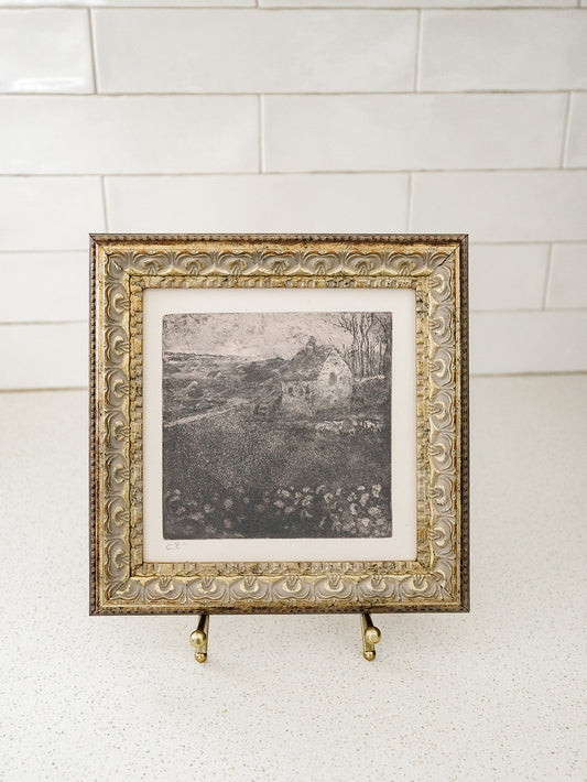 The Cottage Framed Art - 9"x9"