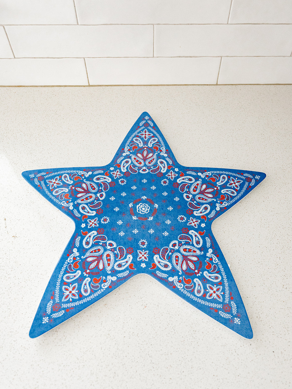 Star Platter Tray - 2 Styles - 18”