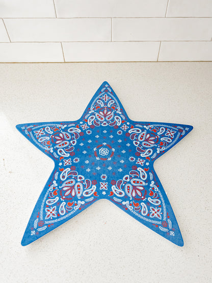 Star Platter Tray - 2 Styles - 18”