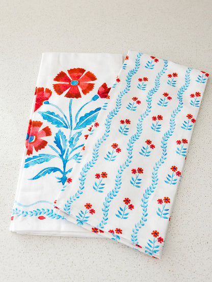 American Holiday Dish Towels - Set of 2