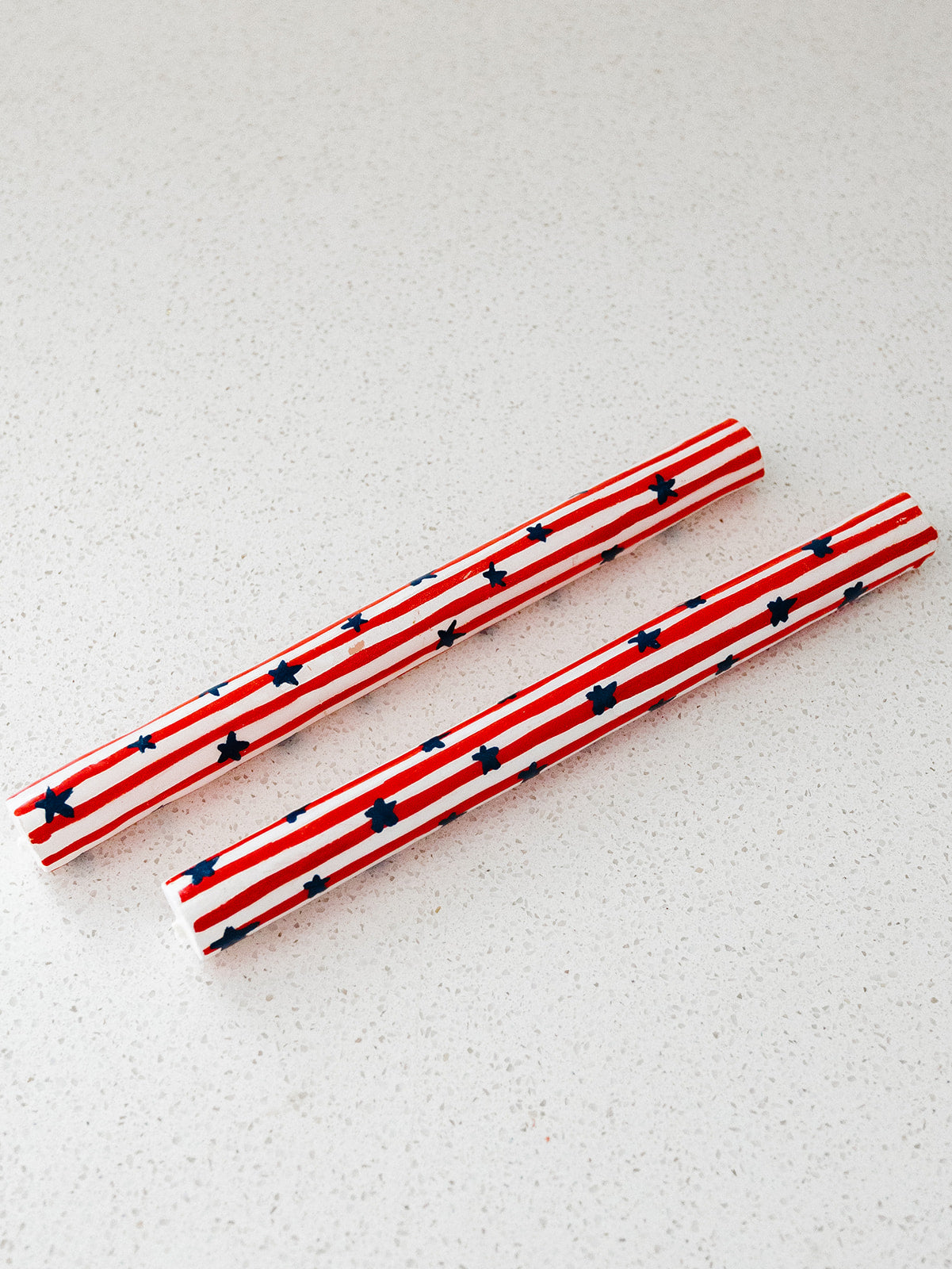 Star Spangled Banner Taper Candle - 2 Styles
