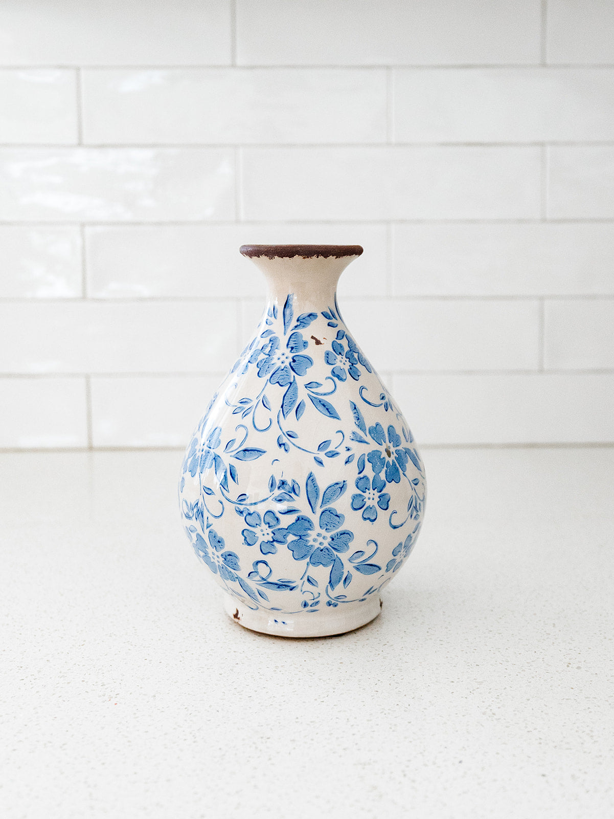 Blue Floral Vases - 3 Styles