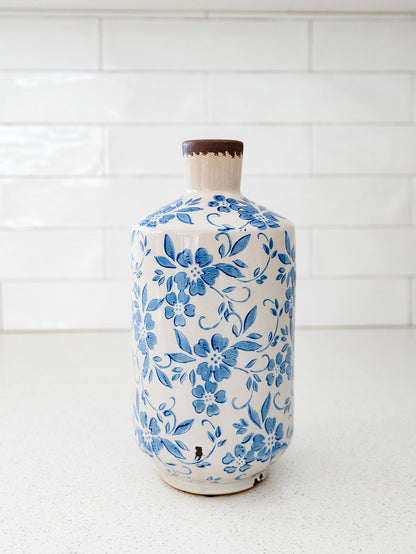 Blue Floral Vases - 3 Styles
