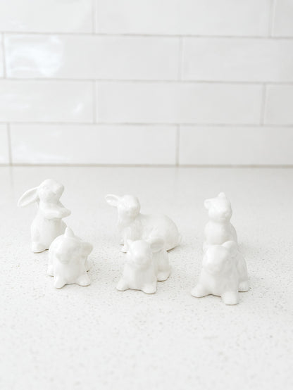 Boxed Set of 6 Bunnies