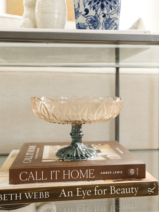 Glass Compote - 2 Colors