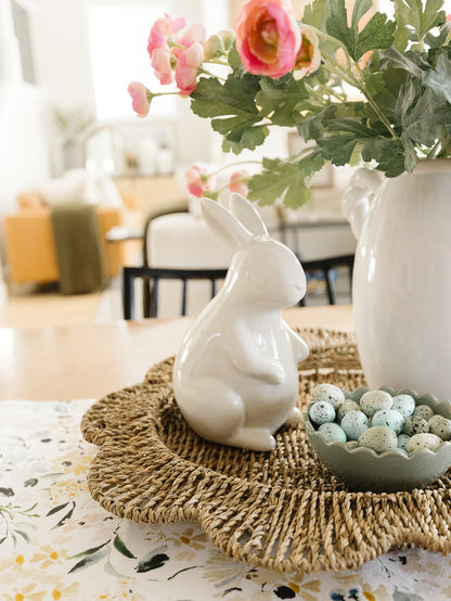 Perky Rabbit Figurine