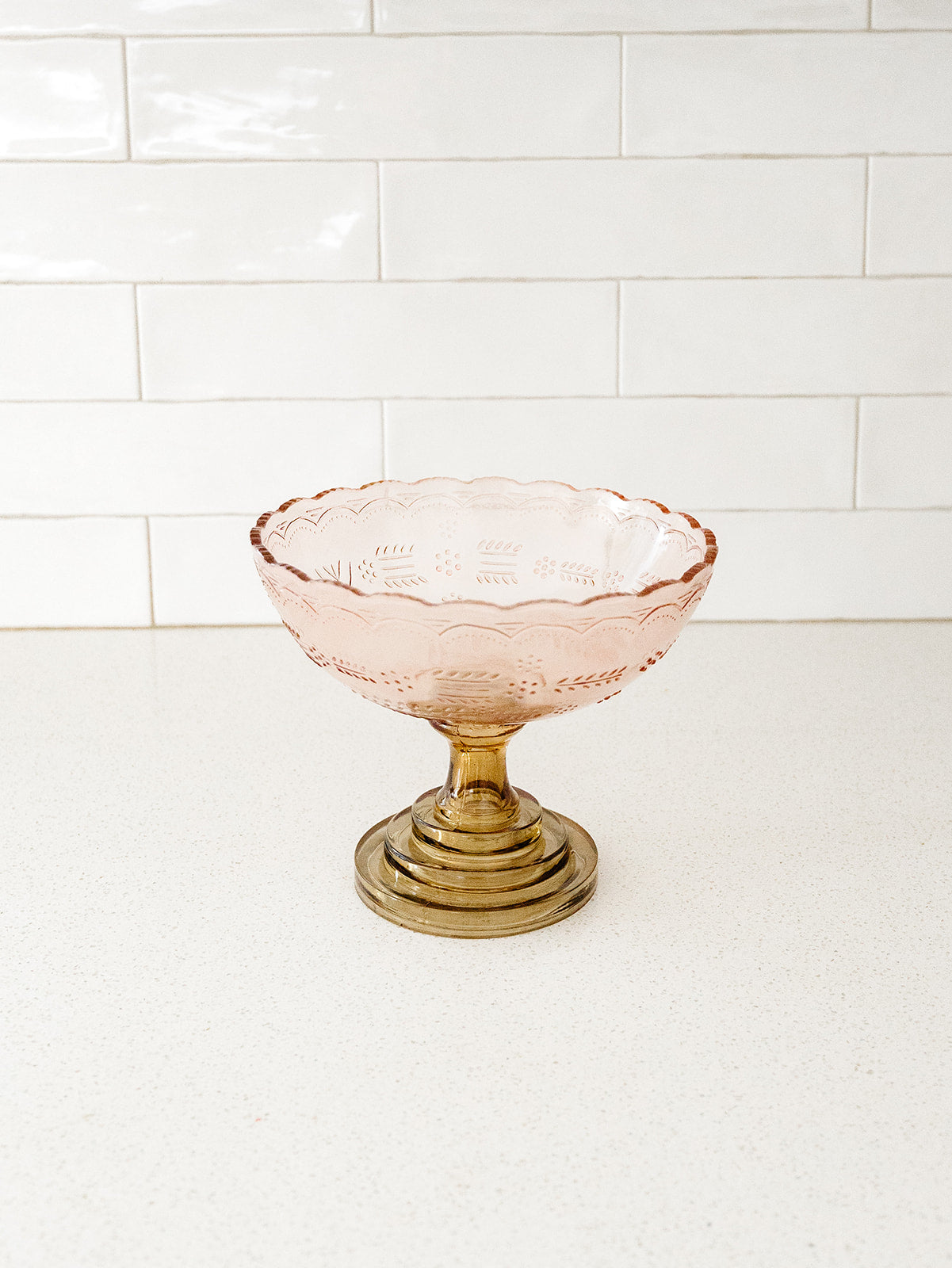 Glass Compote - 2 Colors