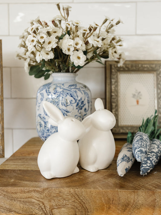 Bunny Salt and Pepper Shakers